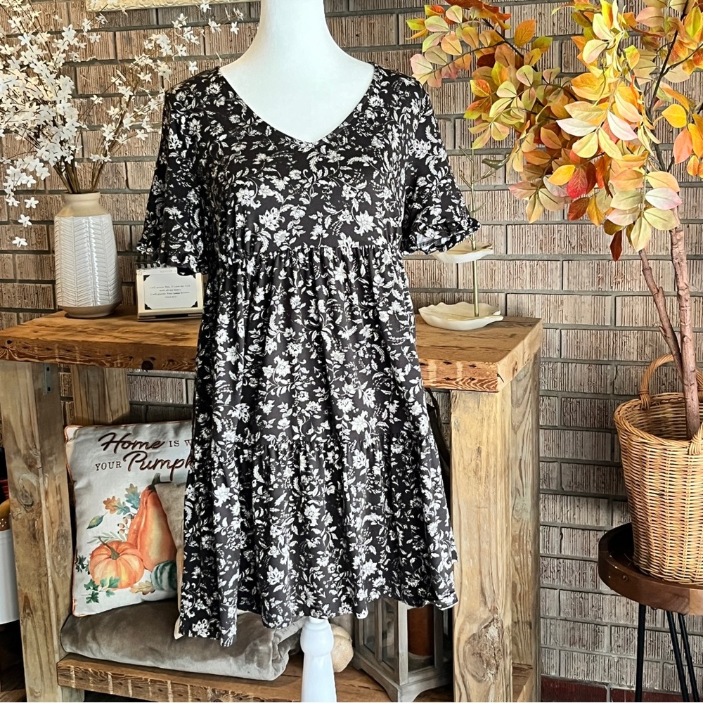 Babydoll Dress Perfect for Fall